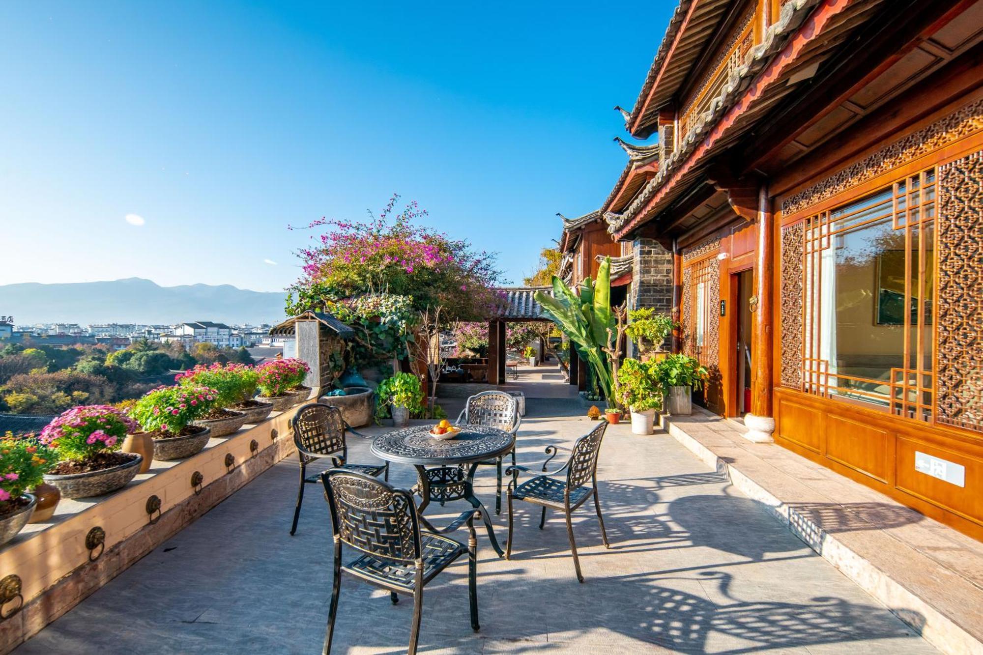 Lijiang Byw Mount View Inn Exterior foto